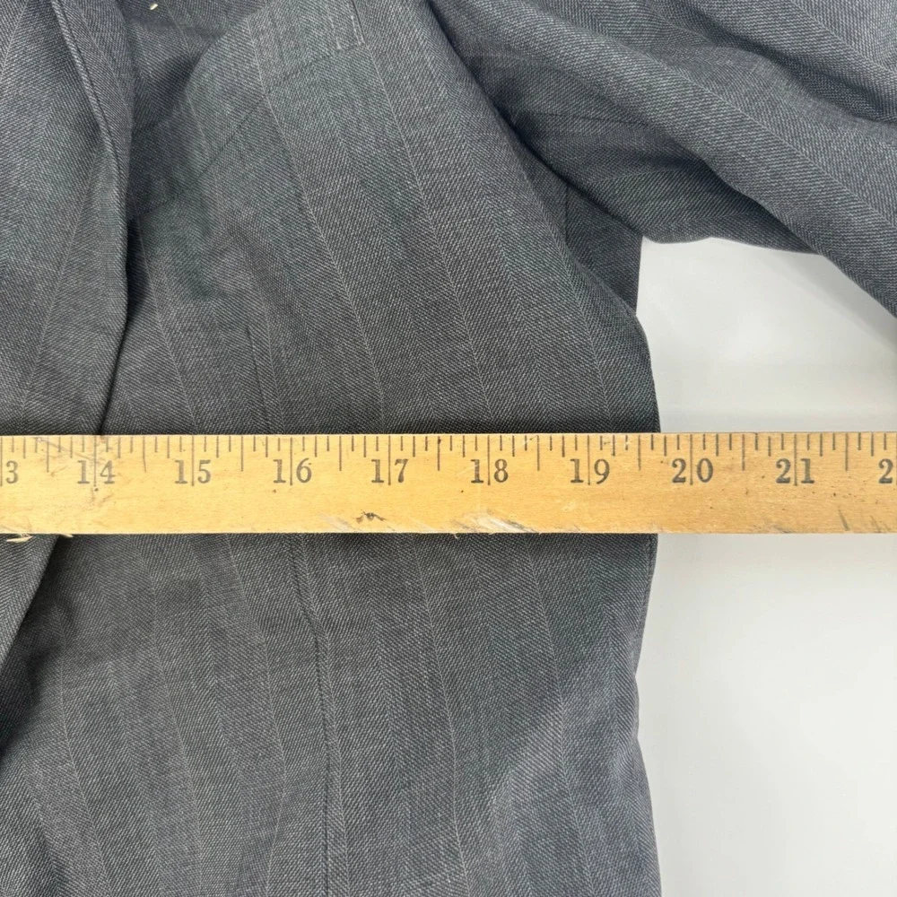 Polo Ralph Lauren Blazer‎ Sport Coat Herringbone Gray Men's Union Made USA